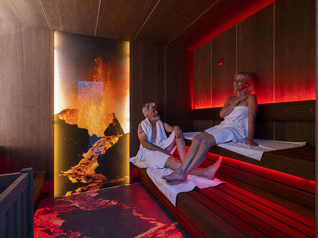 Entschleunigen in der Sauna Hotel Königshof